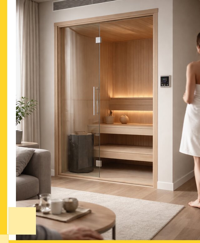 Сауна в квартире под ключ в Тейково от 130476 р. ЭриданТкв