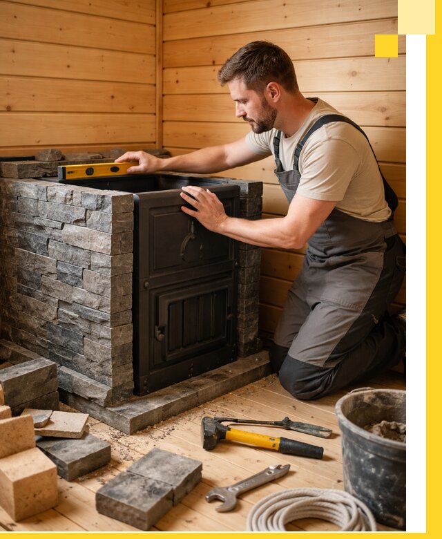 Производство и установка печей для саун под ключ в Тейково