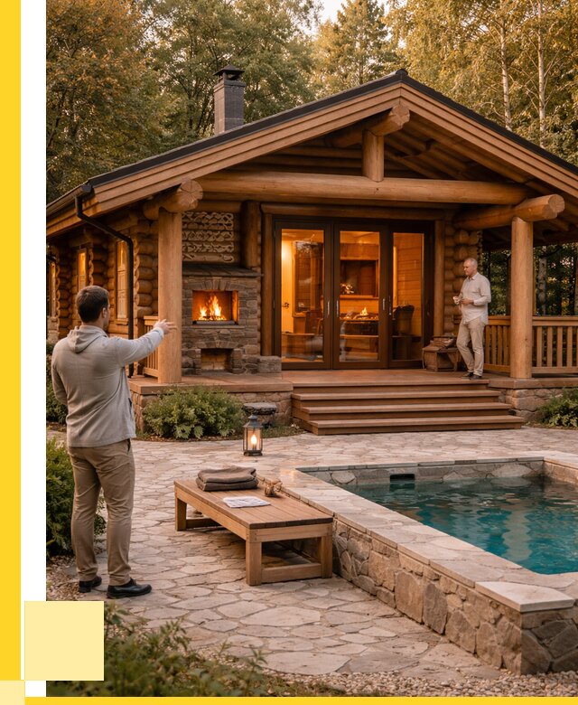 Проекты бань и хамам в Тейково от 27183 р. | ЭриданТкв