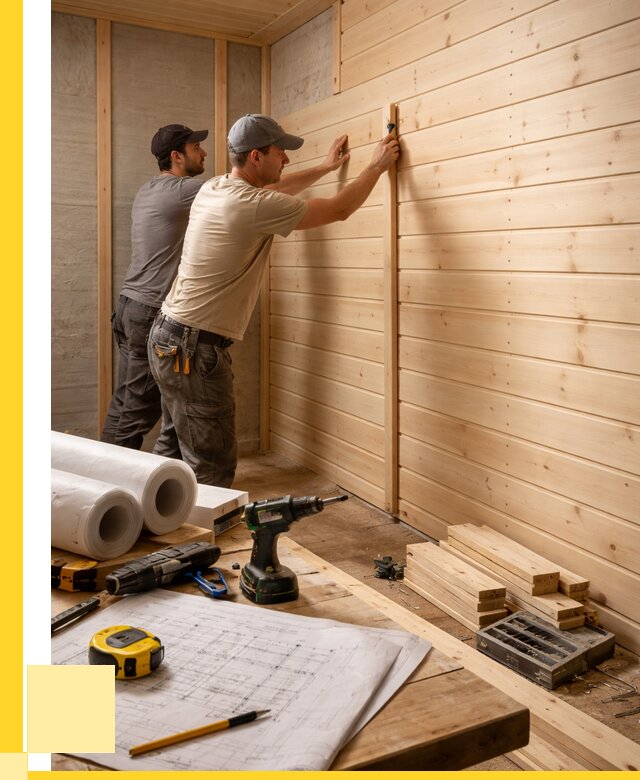 Обшивка бани вагонкой в Тейково от 1305 р., ЭриданТкв