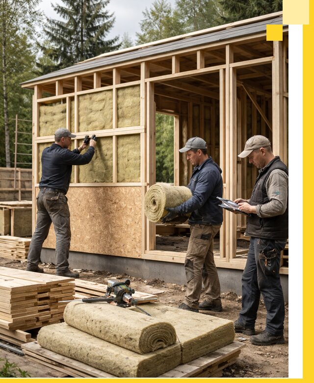 Проектирование и строительство каркасных бань в Тейково под ключ