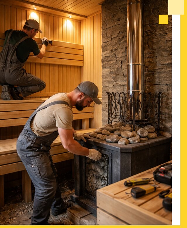 Комплексный дизайн бань, саун и зон отдыха в Тейково