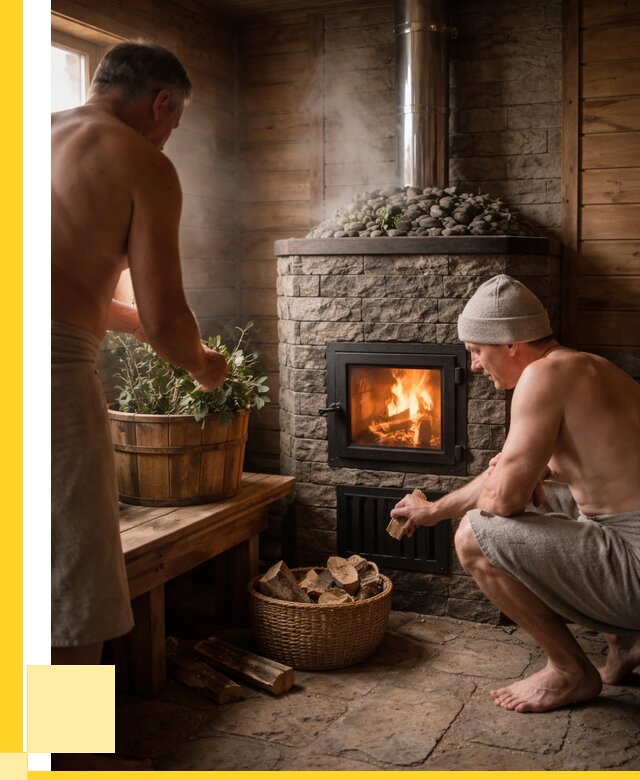 Банные печи под ключ в Тейково от 48929 р. | ЭриданТкв кирпичная