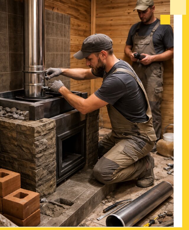 Изготовление и установка банных печей под ключ в Тейково