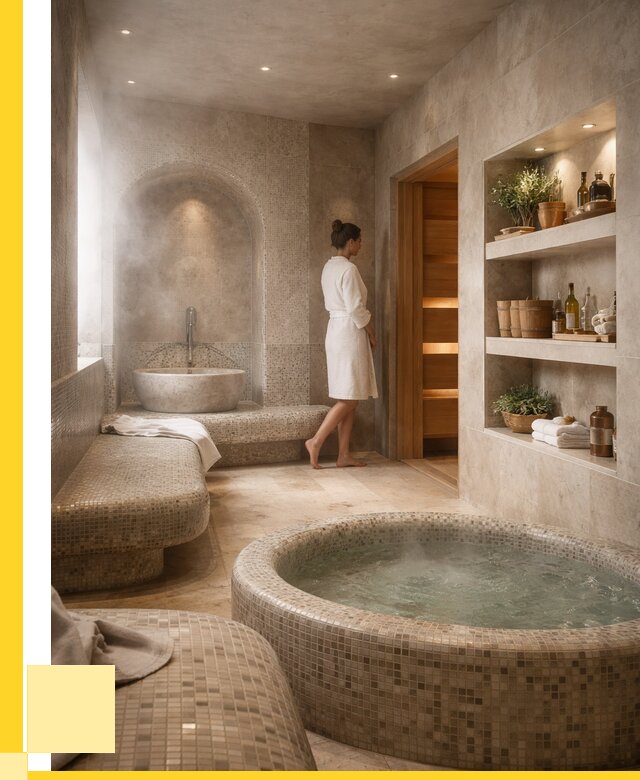 Строительство бани с хамамом в Тейково от 815475 р. | ЭриданТкв