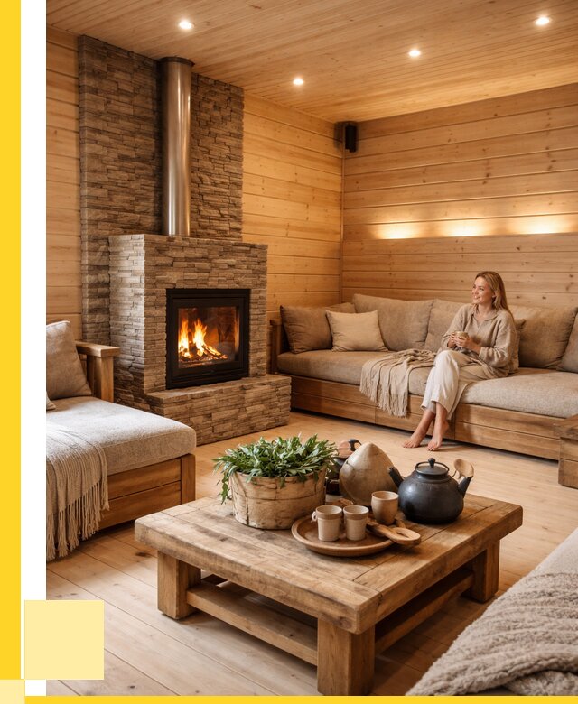 Проект бани с комнатой отдыха в Тейково от 38056 р. | ЭриданТкв