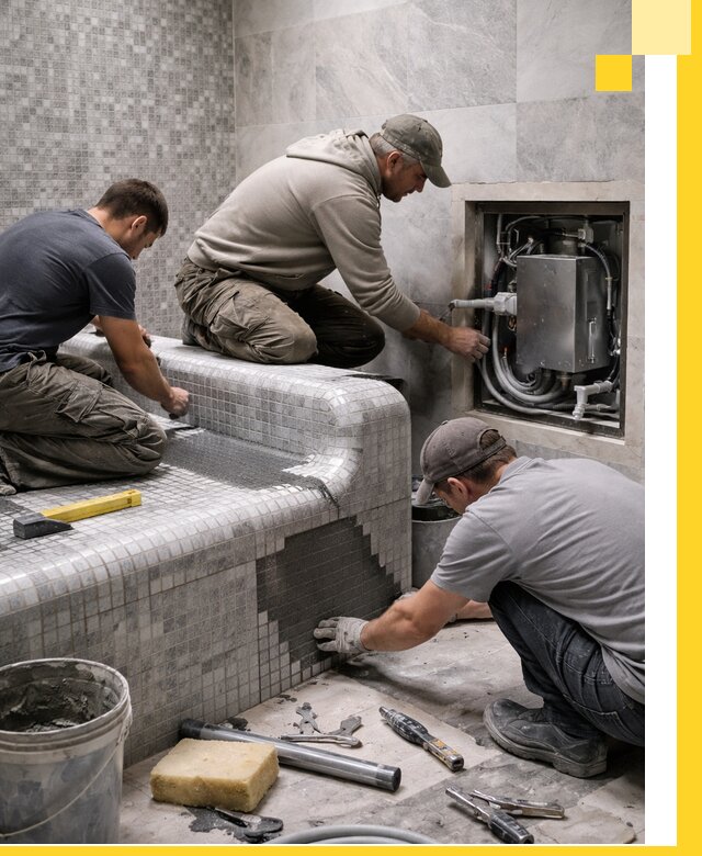 Проекты хамамов под ключ в Тейково и дизайн и строительство