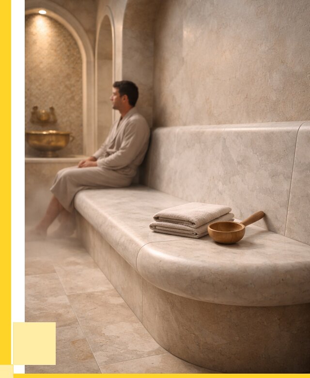 Сиденья для хамама в Тейково под ключ от 13048 р. | ЭриданТкв