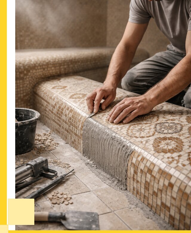 Плитка для хамама под ключ в Тейково от 3806 р. | ЭриданТкв